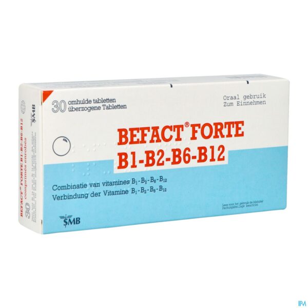 Befact Forte B1-B2-B6-B12 30 Tabletten