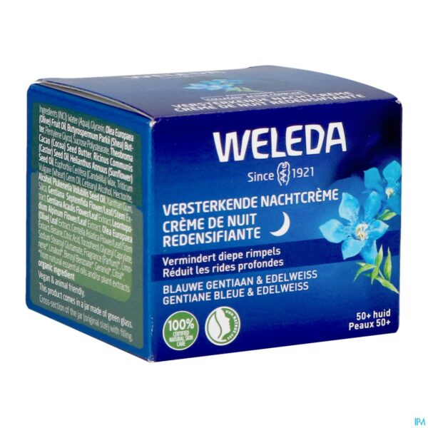 Weleda Blauwe Gentiaan & Edelweiss Versterkende Nachtcrème - 40 ml