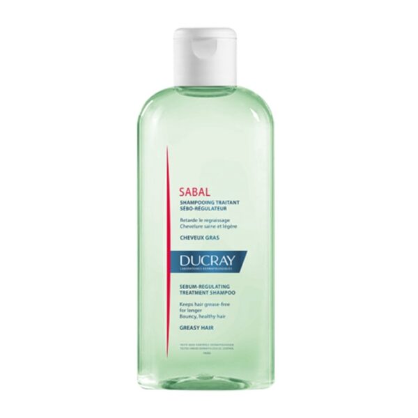 Ducray SABAL Talgregulerende Verzorgende Shampoo Vet haar en vette hoofdhuid 200ml