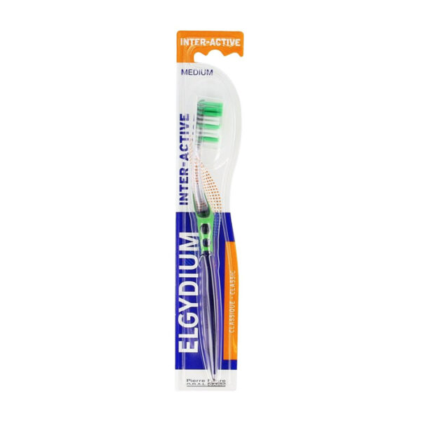 Elgydium Inter-Active Tandenborstel - Medium 1 Stuk