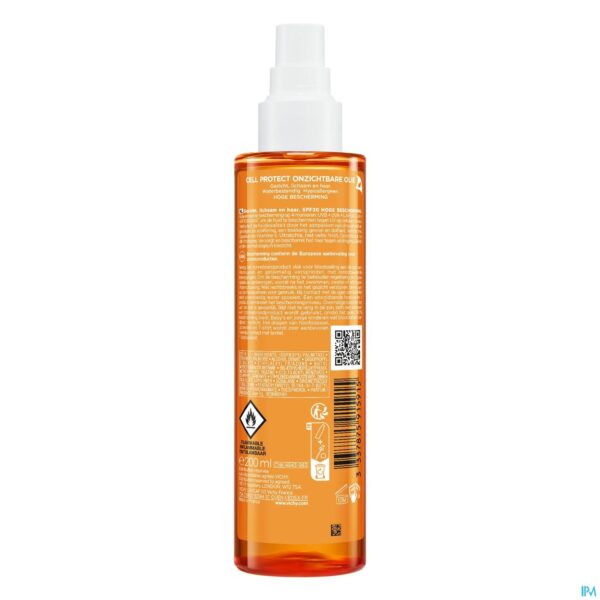 Vichy Capital Soleil Cell Protect Onzichtbare Olie SPF30