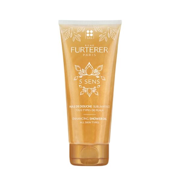 René Furterer 5 Sens Sublimerende Doucheolie, Parfumeerd & hydrateert, Alle huidtypes 200ml