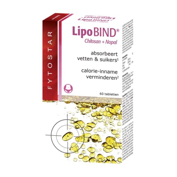 Fytostar LipoBind Chitosan+Nopal 60 Tabletten