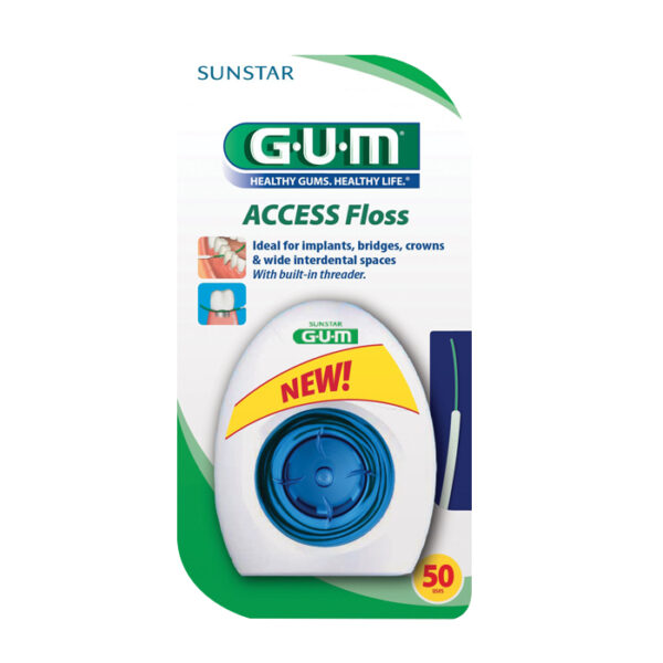 Gum Access Floss Flossdraad 50m 1 Stuk