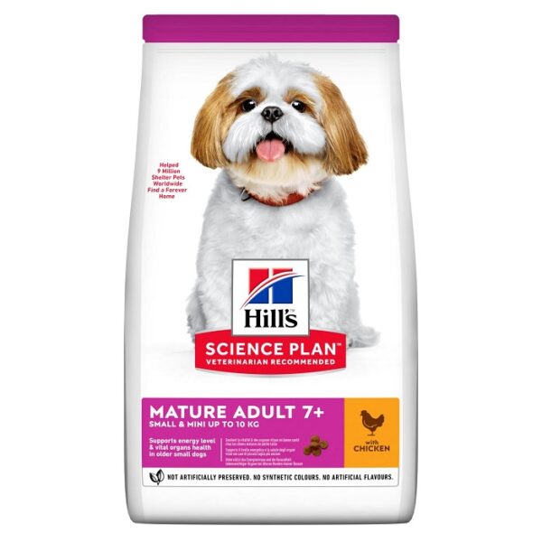 Hill's Science Plan Mature Adult Small/Mini Hondenvoer - Kip - 3kg