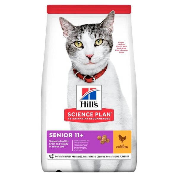 Science Plan Feline Senior 11+ Chicken 3kg