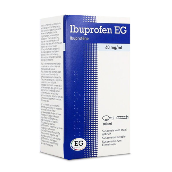 Ibuprofen EG 40mg/ml Suspensie 100ml