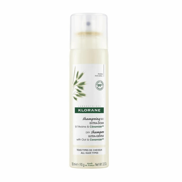 Klorane Haver & Ceramide LIKE Ultramilde Droogshampoo, Alle haartypes 150ml