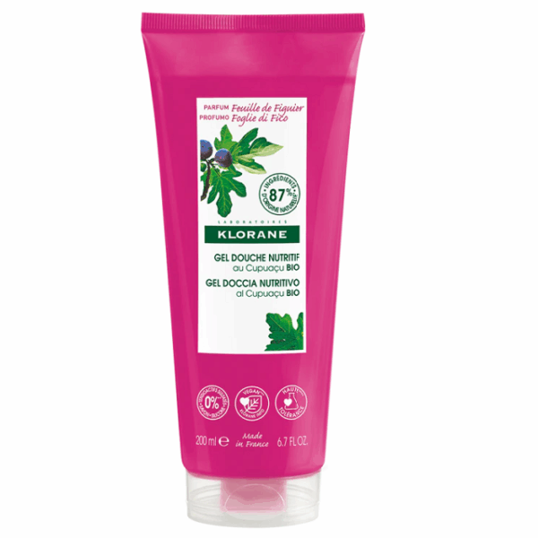 Klorane Douchegel Vijgenblad met Bio-Cupuaçuboter 200ml NF