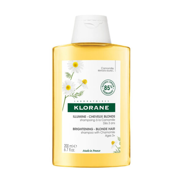 Klorane Kamille Blonde highlights Shampoo, Verlicht & verzacht, Blond haar200ml