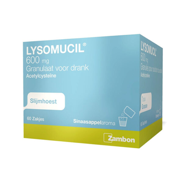 Lysomucil 600mg 60 Zakjes