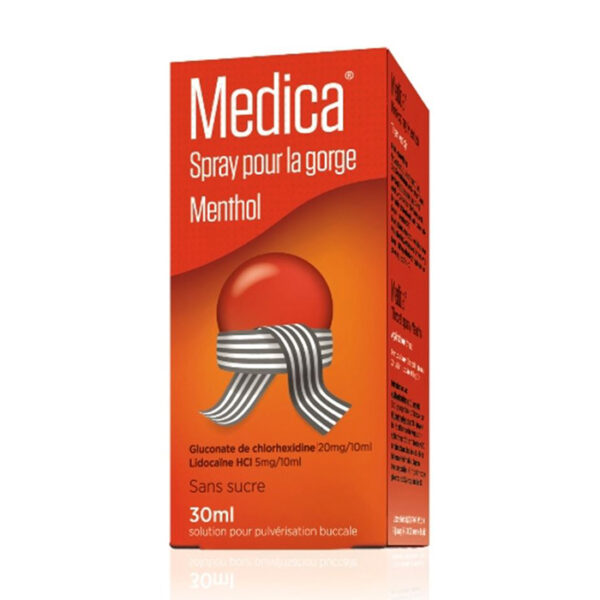 Medica Keelspray Menthol 30ml