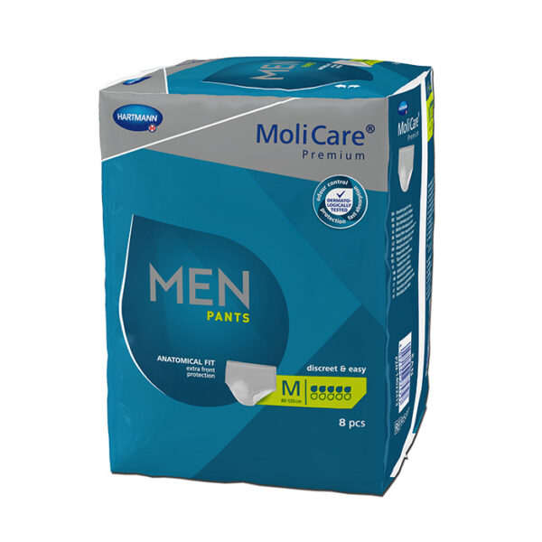 Molicare Premium Men Pants 5 Druppels - Maat M - 8 Stuks