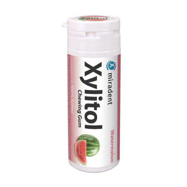 Miradent Xylitol Kauwgom - Watermeloen - 30 Stuks