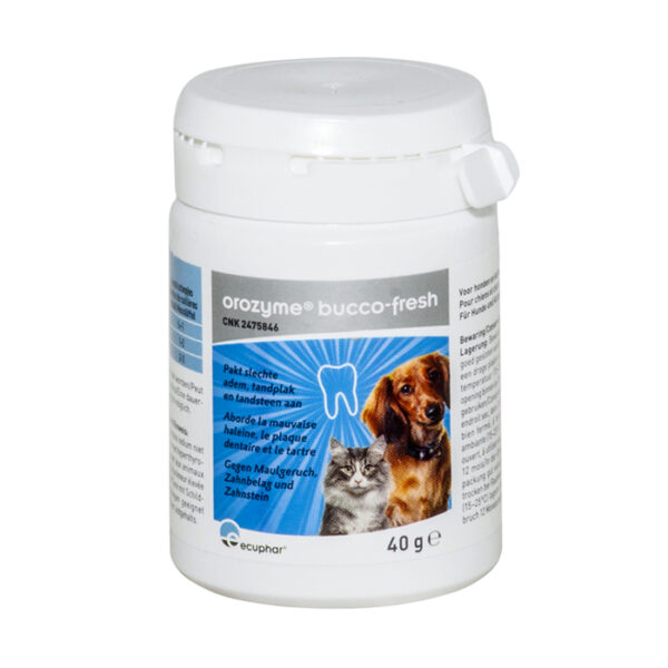 Orozyme Bucco-Fresh Hond/ Kat 40g