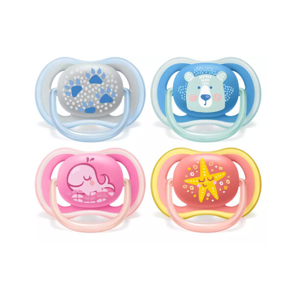 Philips Avent Ultra Air Animals Fopspeen - 6-18M - 2 Stuks