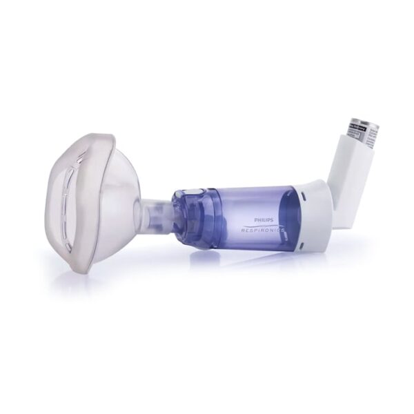 Philips Respironics Optichamber Diamond Antistatische Voorzetkamer + Middelgroot Masker 1 Stuk