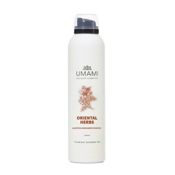 Umami Oriental Herbs Schuimende Douchegel Piment & Sandelhout 200ml