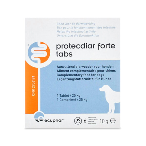 Protecdiar Forte Hond 6 Tabletten