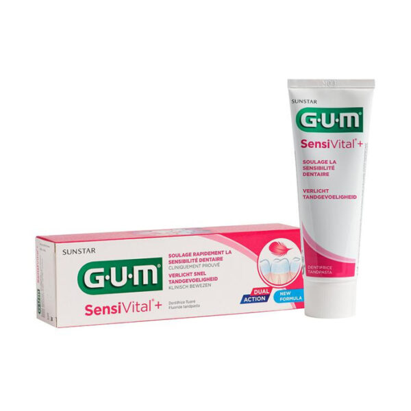 Gum SensiVital + Tandpasta 75ml