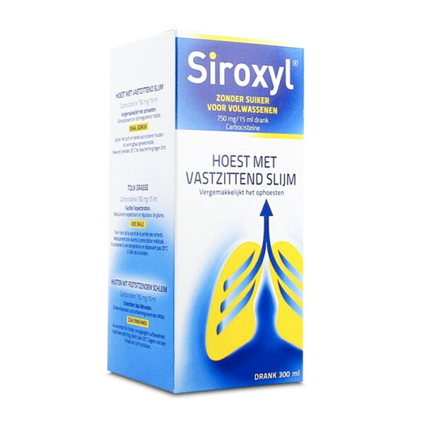 Siroxyl Siroop Zonder Suiker 300ml