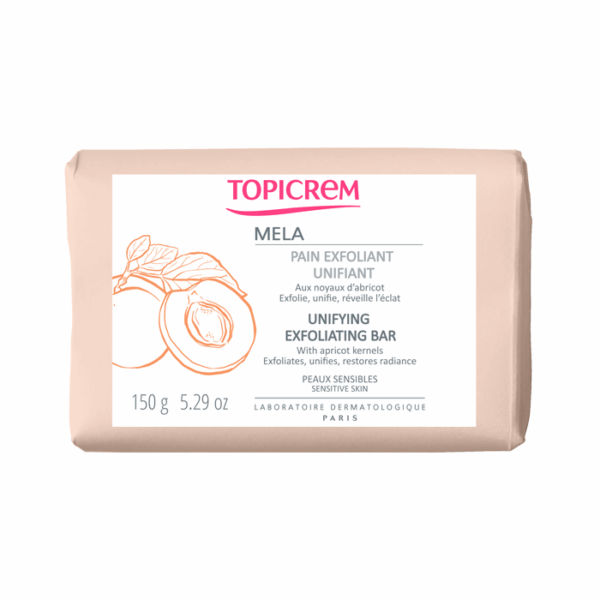 Topicrem Mela Egaliserende Exfoliërende Zeeptablet 150g NF