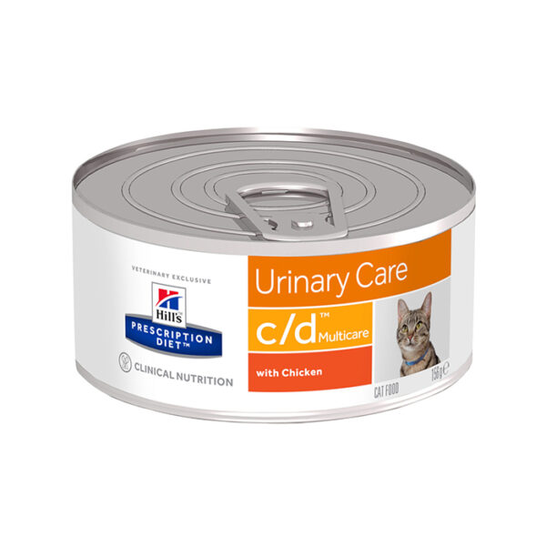 Hills Prescription Diet Urinary Care C/D Kattenvoer Kip 156g