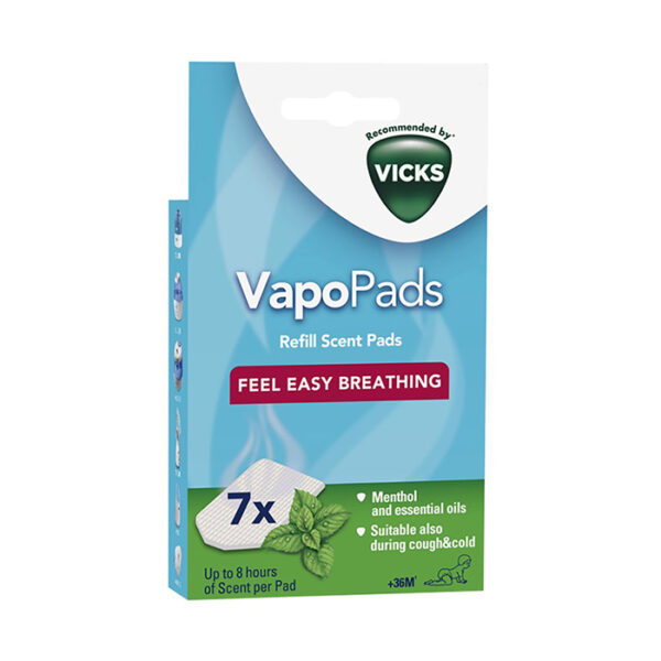 Vicks VapoPads Navulgeurpads Menthol 7 Stuks