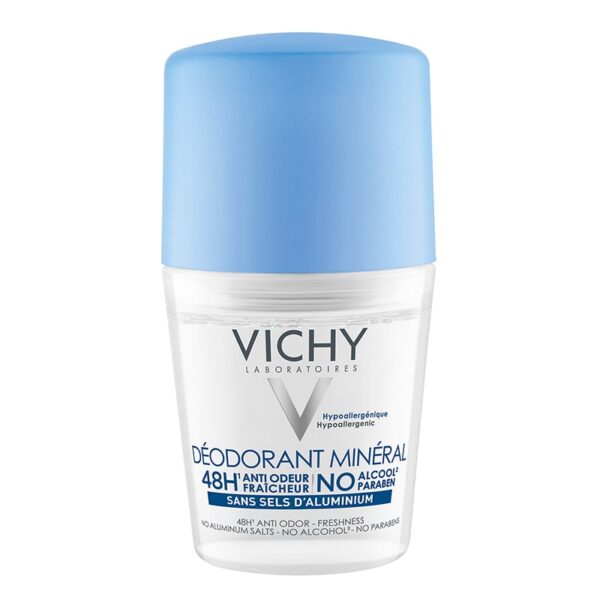 Vichy Deodorant Roller Mineraal 48u 50ml