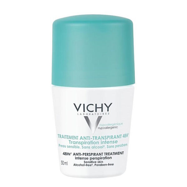 Vichy Deodorant Intense Transpiratie Roller 48u 50ml