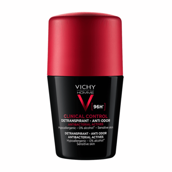Vichy Homme Deo Roll-On Clinical Control 96h 50ml