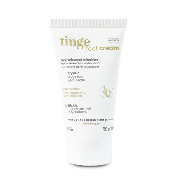 Tinge Hydraterende Voetcrème Droge Huid 50ml