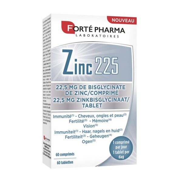 Forté Pharma Zinc 225 60 Tabletten