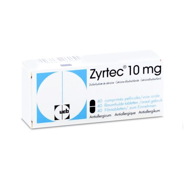 Zyrtec 10mg 40 Tabletten