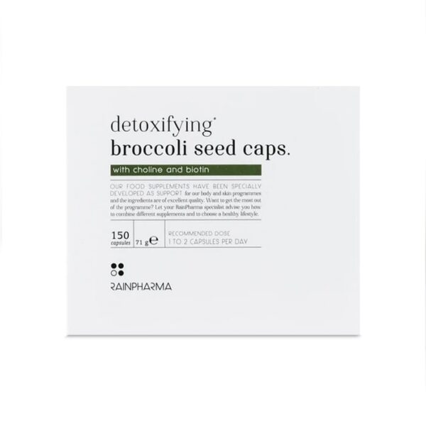 RainPharma Detoxifiying Broccoli Seed 150 Capsules (Opgelet korte houdbaarheid 12/2025)