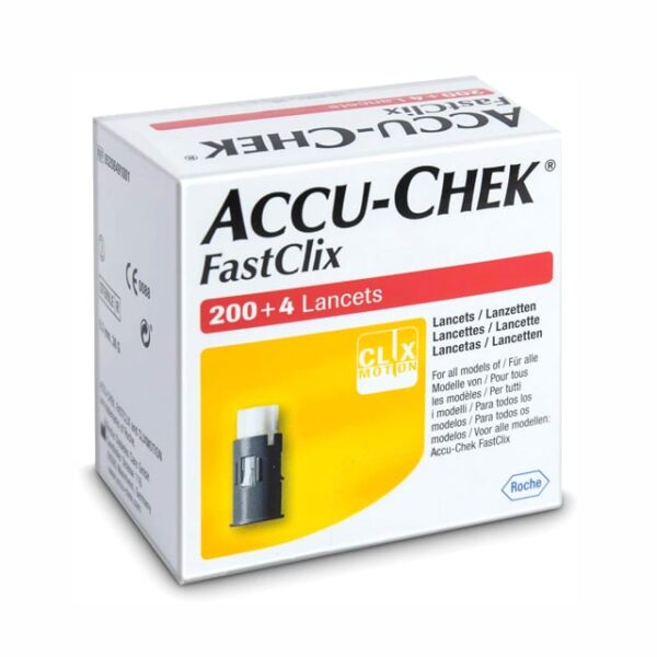 Accu-Chek Fastclix Lancetten 204 Stuks